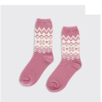 Darcie Fairisle Socks